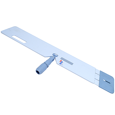 Держатель флаундер для плоского МОПа 750 мм СВЕП ДУО с карманами без рукоятки ГОЛУБОЙ ПЛАСТИК "VILEDA PROFESSIONAL" 1/1